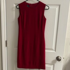 Lauren Ralph Lauren Rich Red Mini Dress